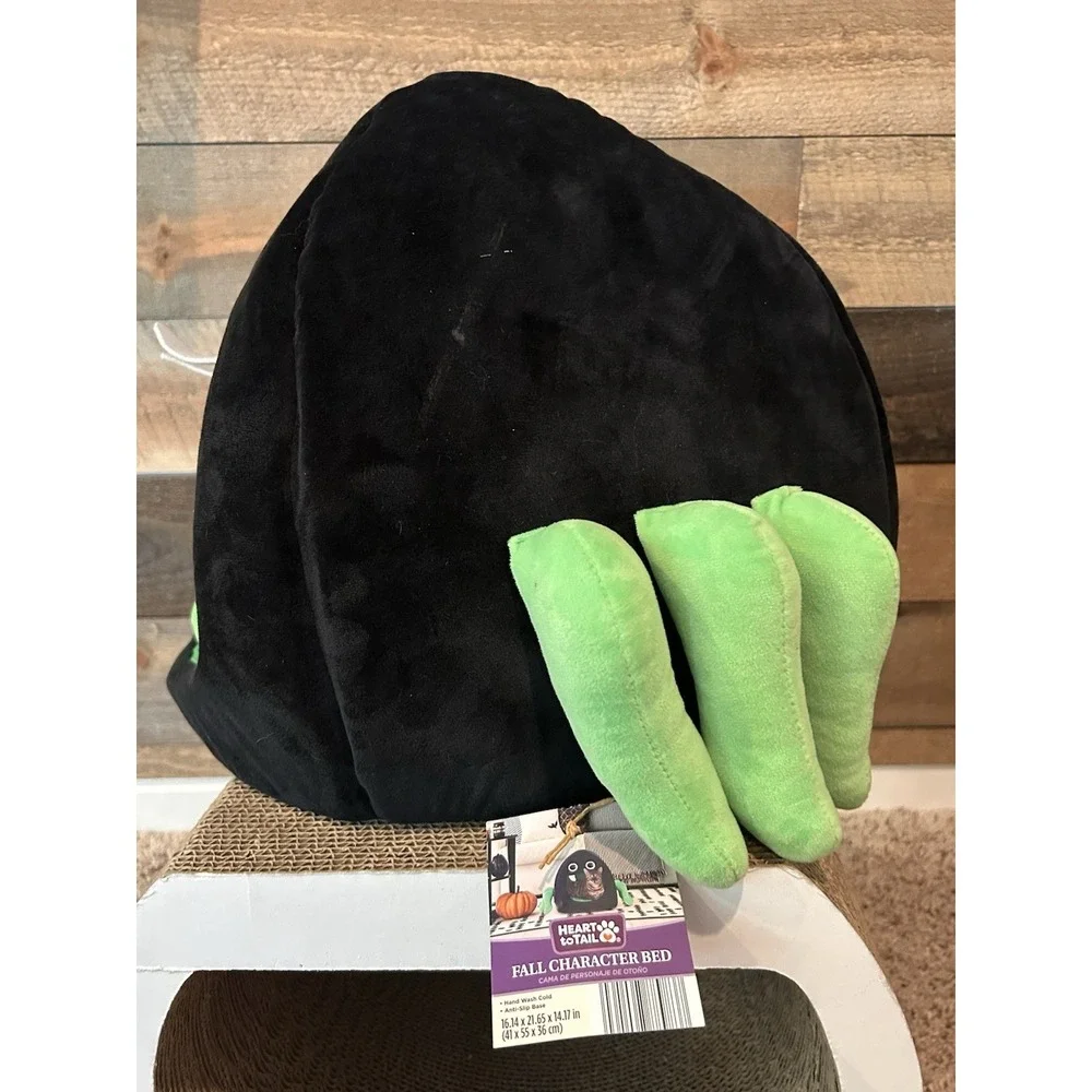 Halloween Fall Black Spider New w/ tags 16.14 X 21.65 ‎ X 14.17 Cat Dog Pet Bed